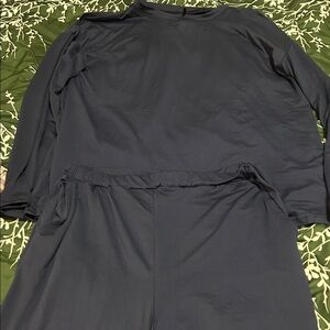 Fashion Nova Navy Pajama Set